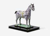An Early Staffordshire Pearlware Figure of a Horse
