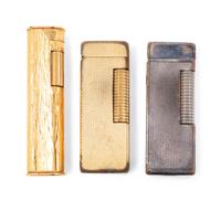 A Group of Three Dunhill Lighters
