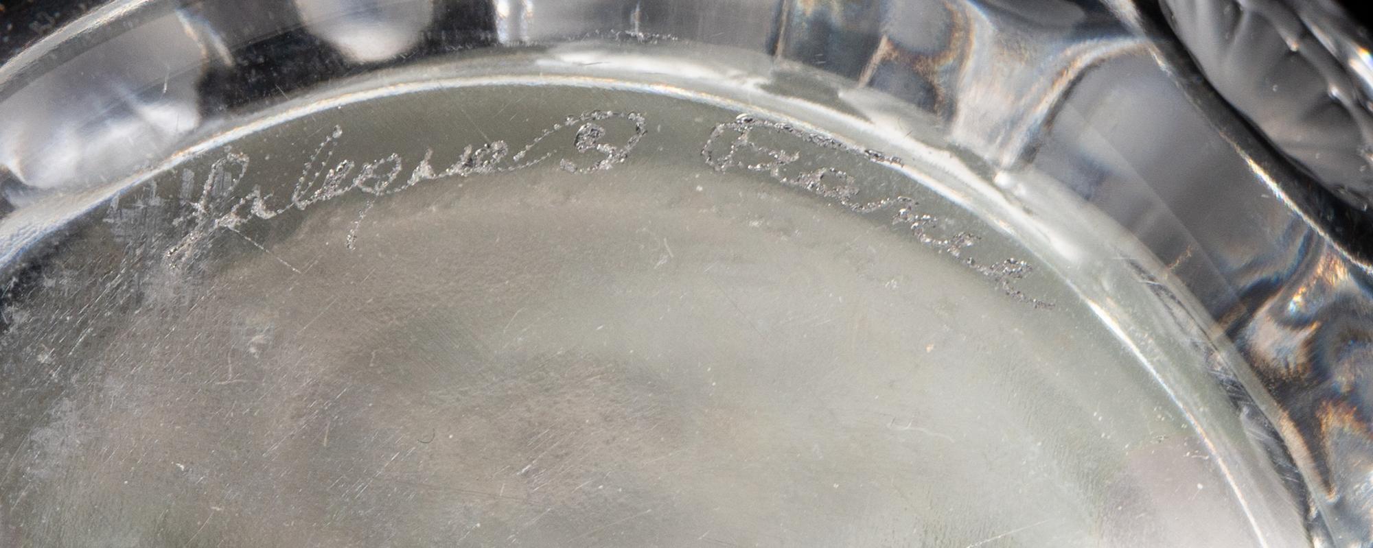 Four Lalique Smoking Articles