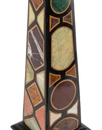 A Pair of Specimen Marble Obelisks