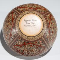 Polychrome Pottery Bowl, Shard Design