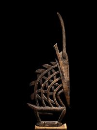 A Bamana Wood Antelope (Chiwara)