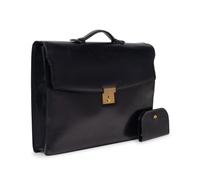 Gucci Leather Briefcase and Pouch