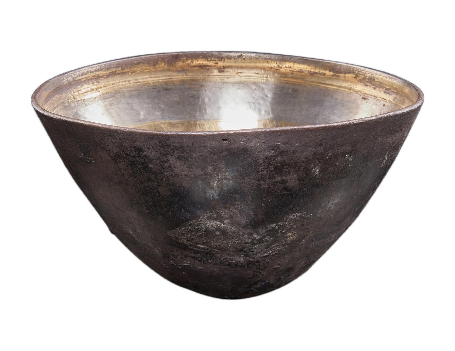 A Hellenistic Gilt-Silver Bowl