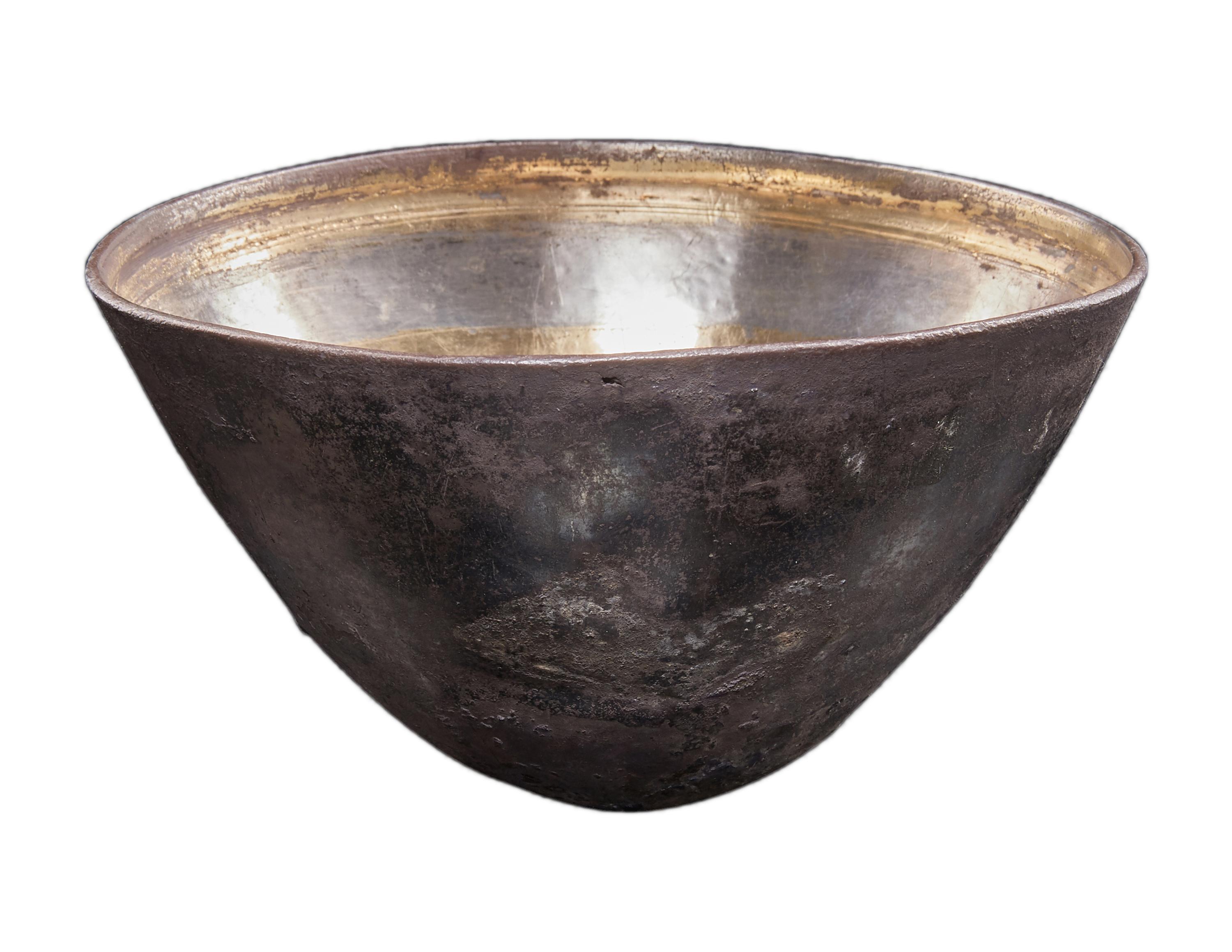 A Hellenistic Gilt-Silver Bowl