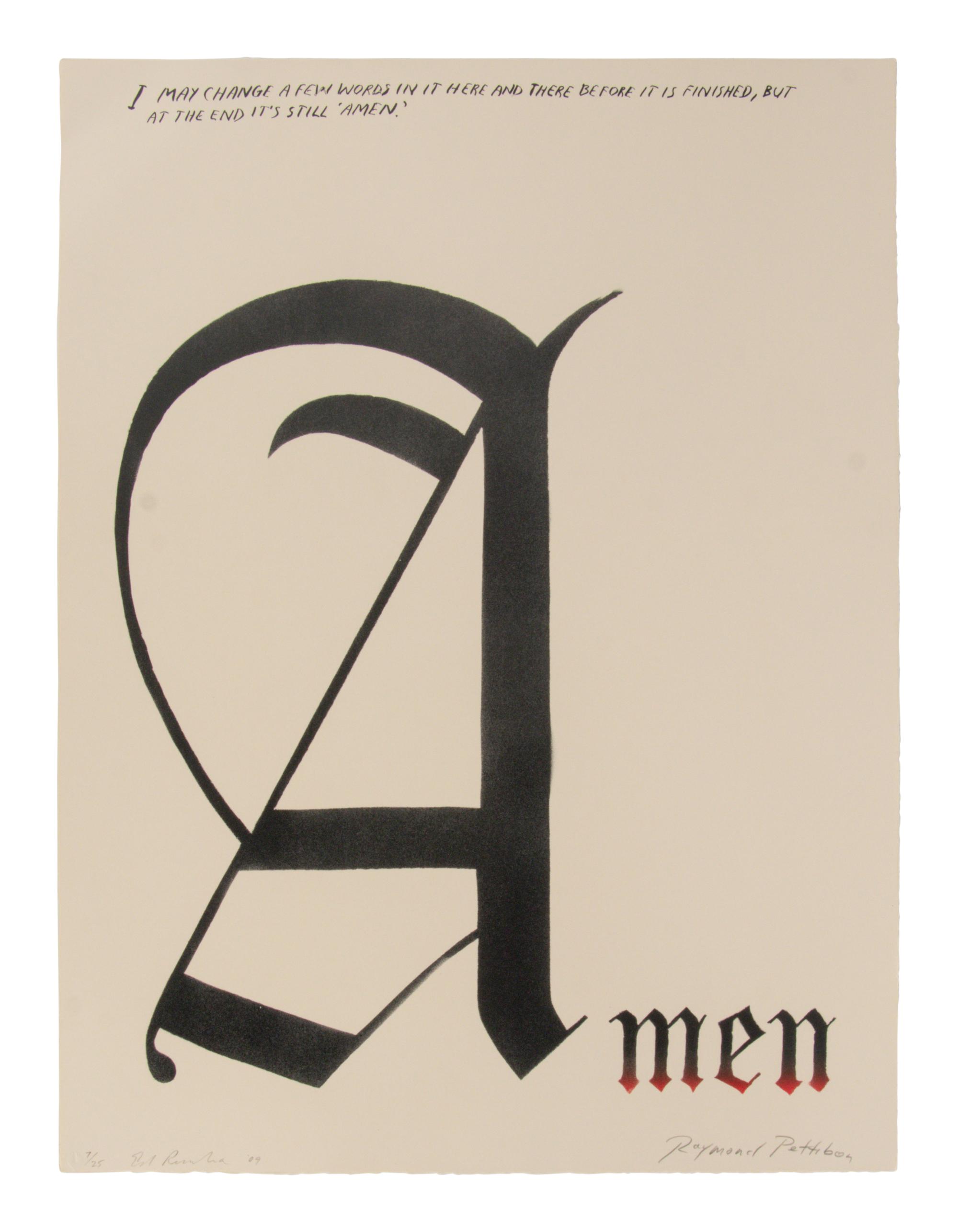Amen (State I) , 2009