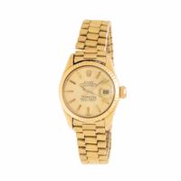 Rolex, Ref. 6917, 18K Yellow Gold 'Lady Datejust' Watch with Tiffany & Co. Dial