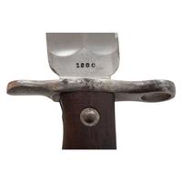 US Model 1900 Krag Bowie Bayonet & Scabbard