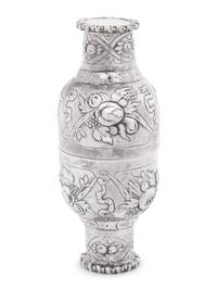 A Pair of German Silver Traveling Cups
