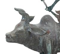 A Tibetan Bronze Durga on Bull — 20TH CENTURY