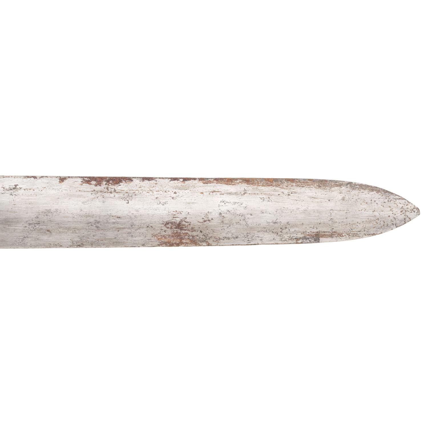 Confederate Cavalry Saber in Wooden Scabbard by Kraft, Goldschmidt & Kraft or H. Marshall