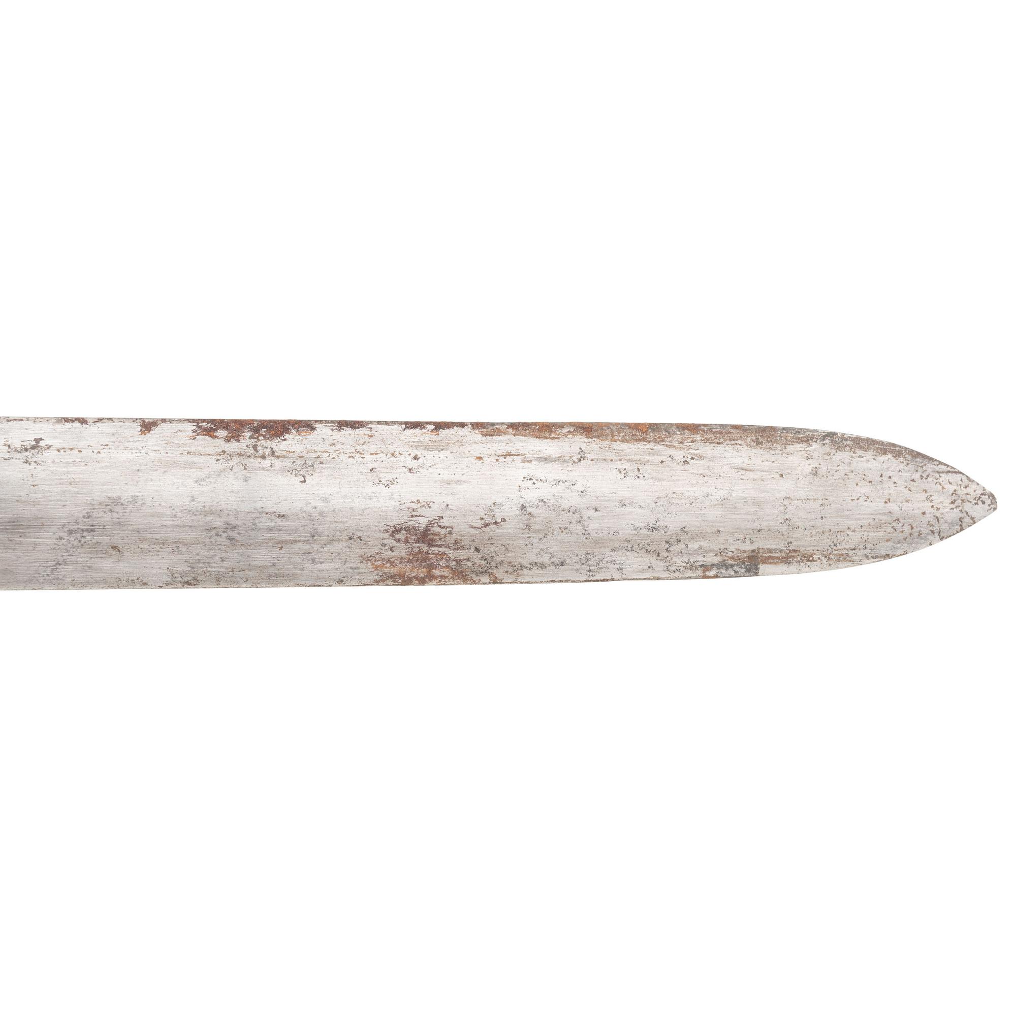 Confederate Cavalry Saber in Wooden Scabbard by Kraft, Goldschmidt & Kraft or H. Marshall