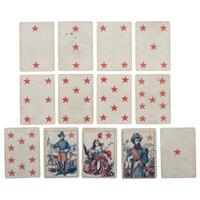 Union Playing Cards . New York: American Card Co., [ca 1864]. Complete set of Civil War playing cards with original box.