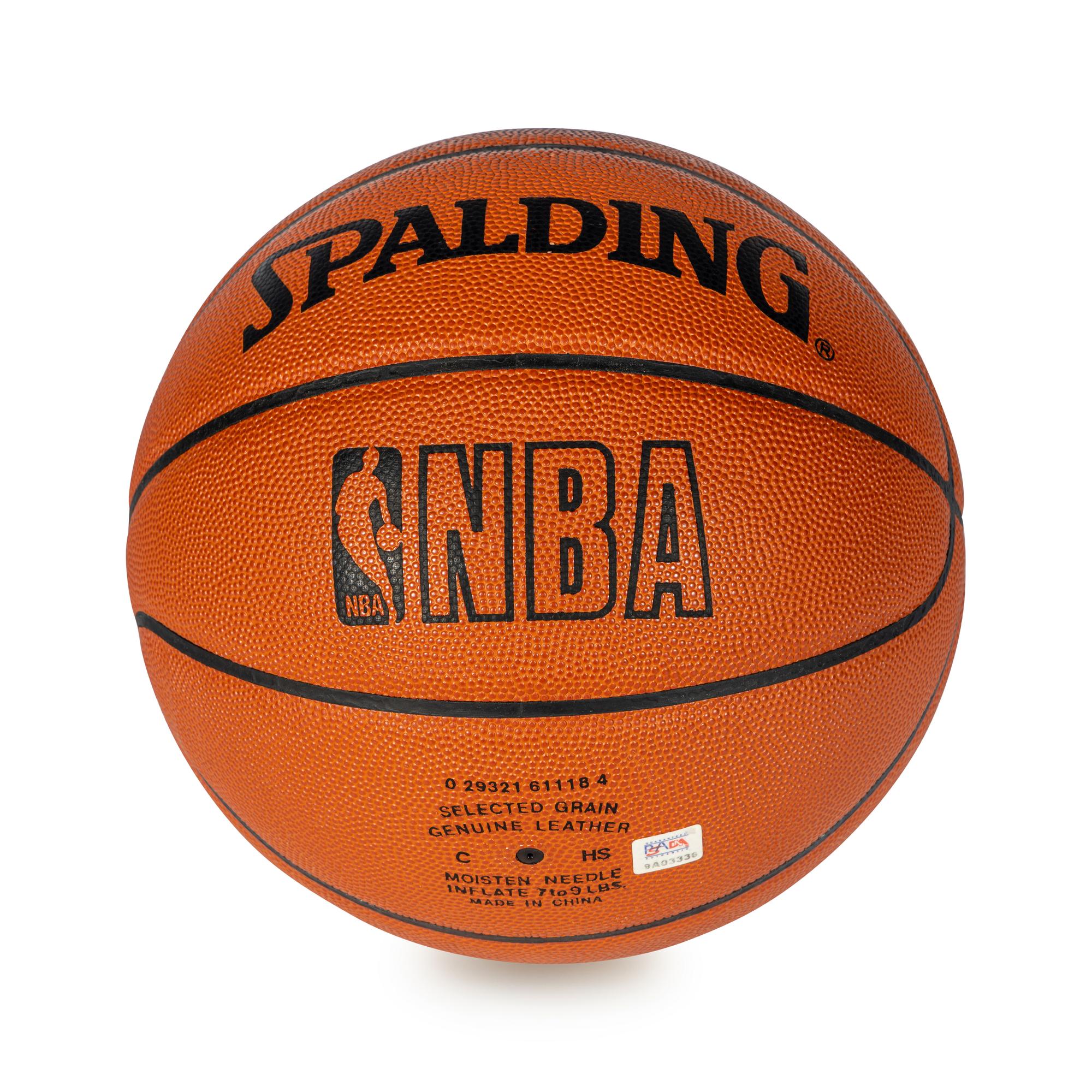 An Extraordinary Kobe Bryant Full Name Signed Autograph Official NBA Basketball (PSA Certified Authentic),