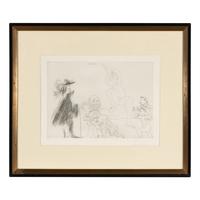 Pablo Picasso (Spanish, 1881-1973) — Quatre portefaix apportant a un gentilhomme une jeune femme sur une litiere (from Séries 347 ), 1968
