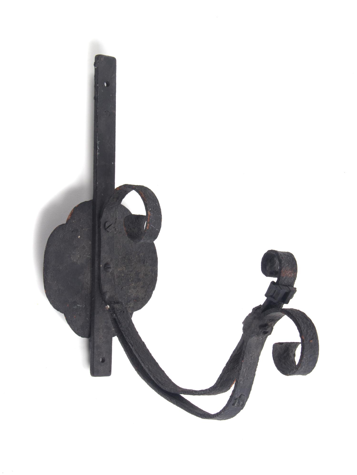 A Collection of Metal Wall Lights Height overall of largest 14 inches.