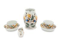 A Group of Pearlware Articles