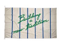 A Chicago Cubs Building A New Tradition Flag Once Flown at Wrigley Field Collected by Former Chicago Cubs Wrigley Field Head Scorekeeper