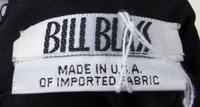 A Bill Blass Black Cocktail Dress, Size 14.