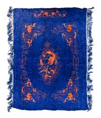 A Large Group of Chinese Embroidered Silk Panels