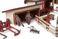 A German Farmhouse Toy Set