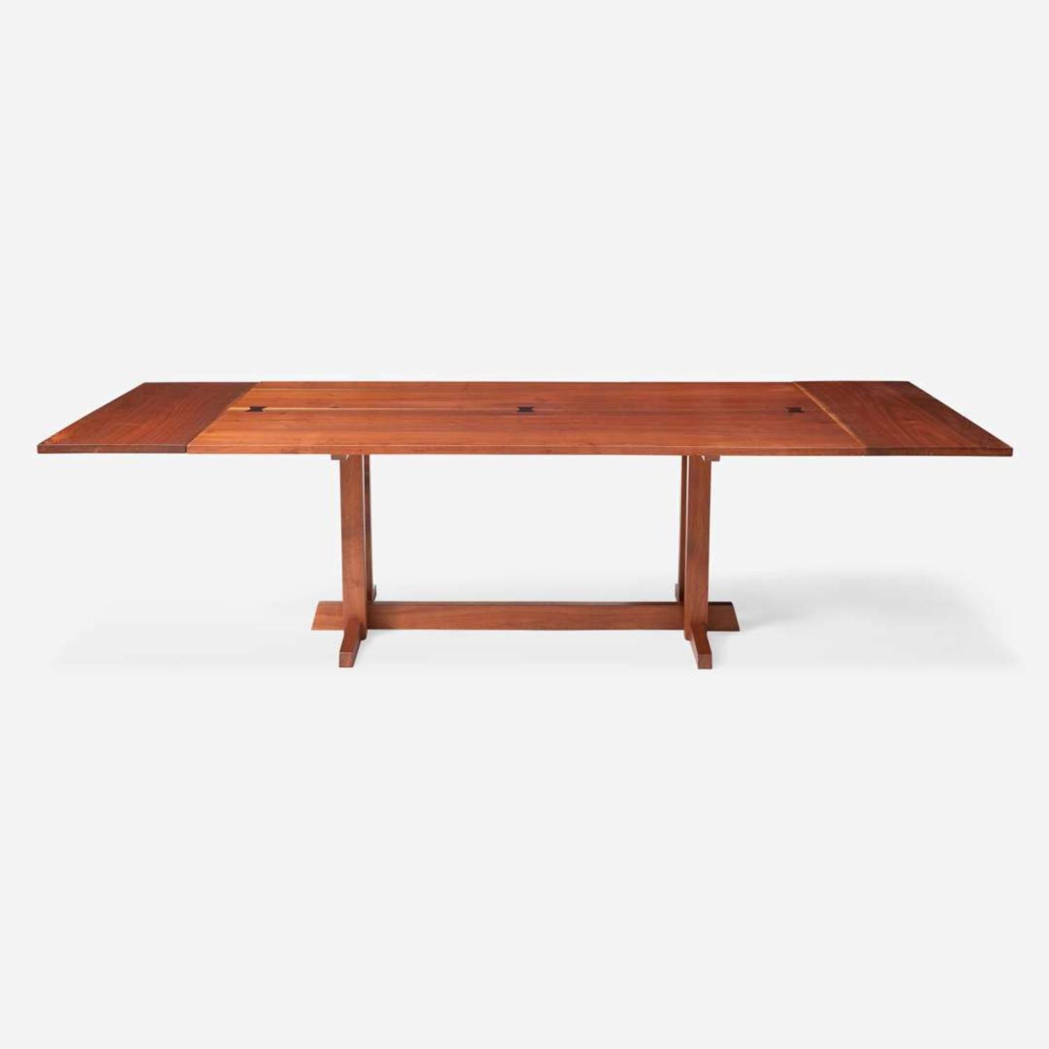 George Nakashima (American, 1905-1990) "Frenchman's Cove II" Extension Dining Table, New Hope, Pennsylvania, 1972