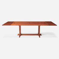 George Nakashima (American, 1905-1990) "Frenchman's Cove II" Extension Dining Table, New Hope, Pennsylvania, 1972