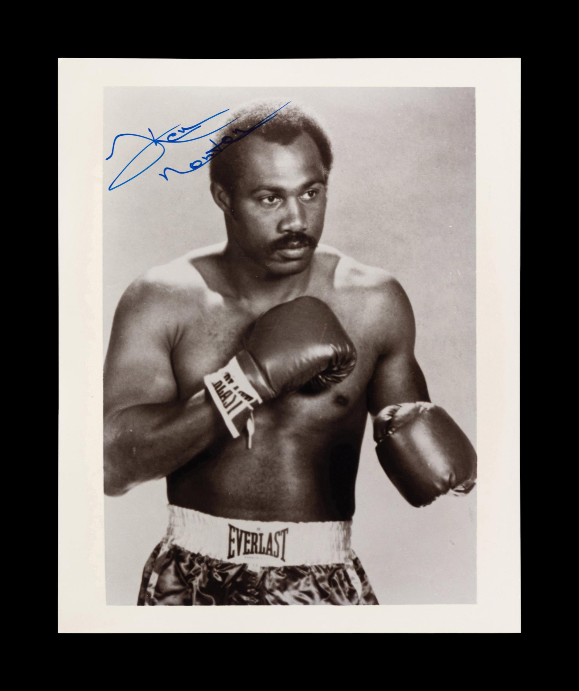 A Group of 10 Heavyweight Boxing Champion Signed Photos,
