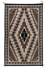Navajo Two Grey Hills Weaving / Rug