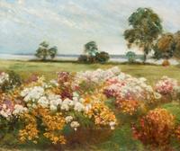 Abbott Fuller Graves, (American, 1859 - 1936), Field of Wildflowers