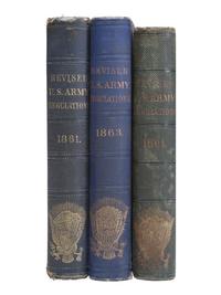 [MILITARIA]. 4 titles, incl. Revised Army Regulations for 1861 and 1863 .