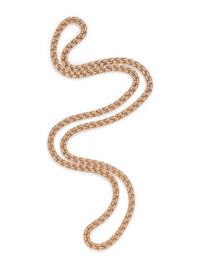 YELLOW GOLD LONGCHAIN NECKLACE