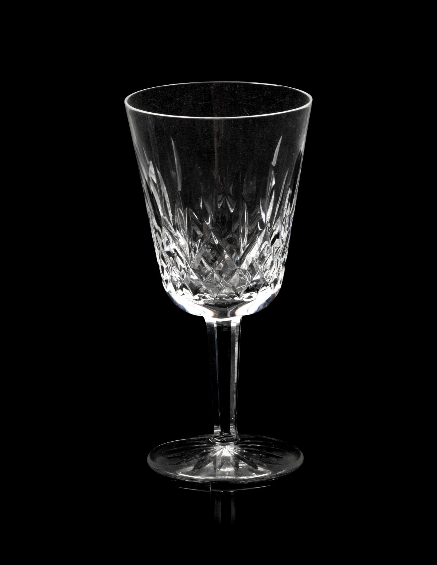 A Waterford Lismore Stemware Service