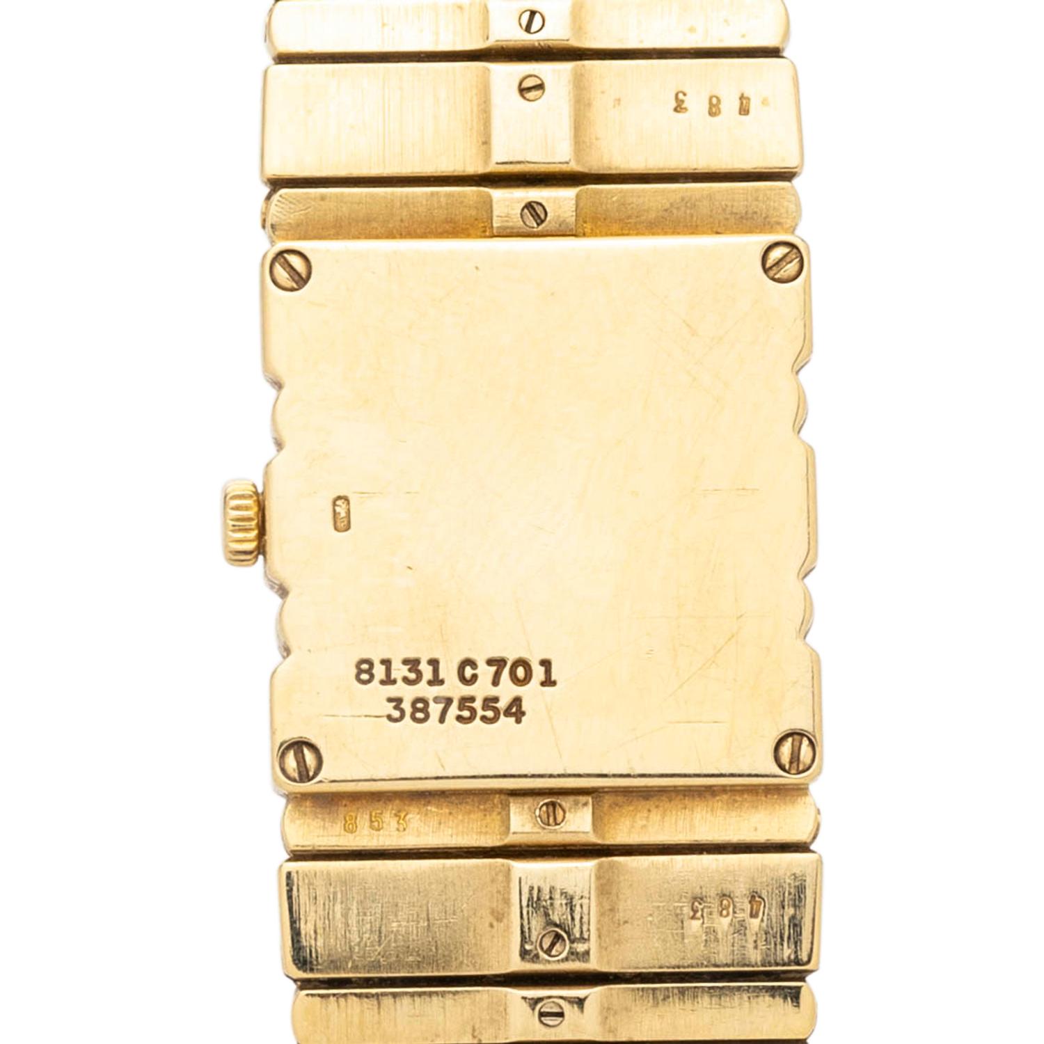 PIAGET, 18K YELLOW GOLD WATCH