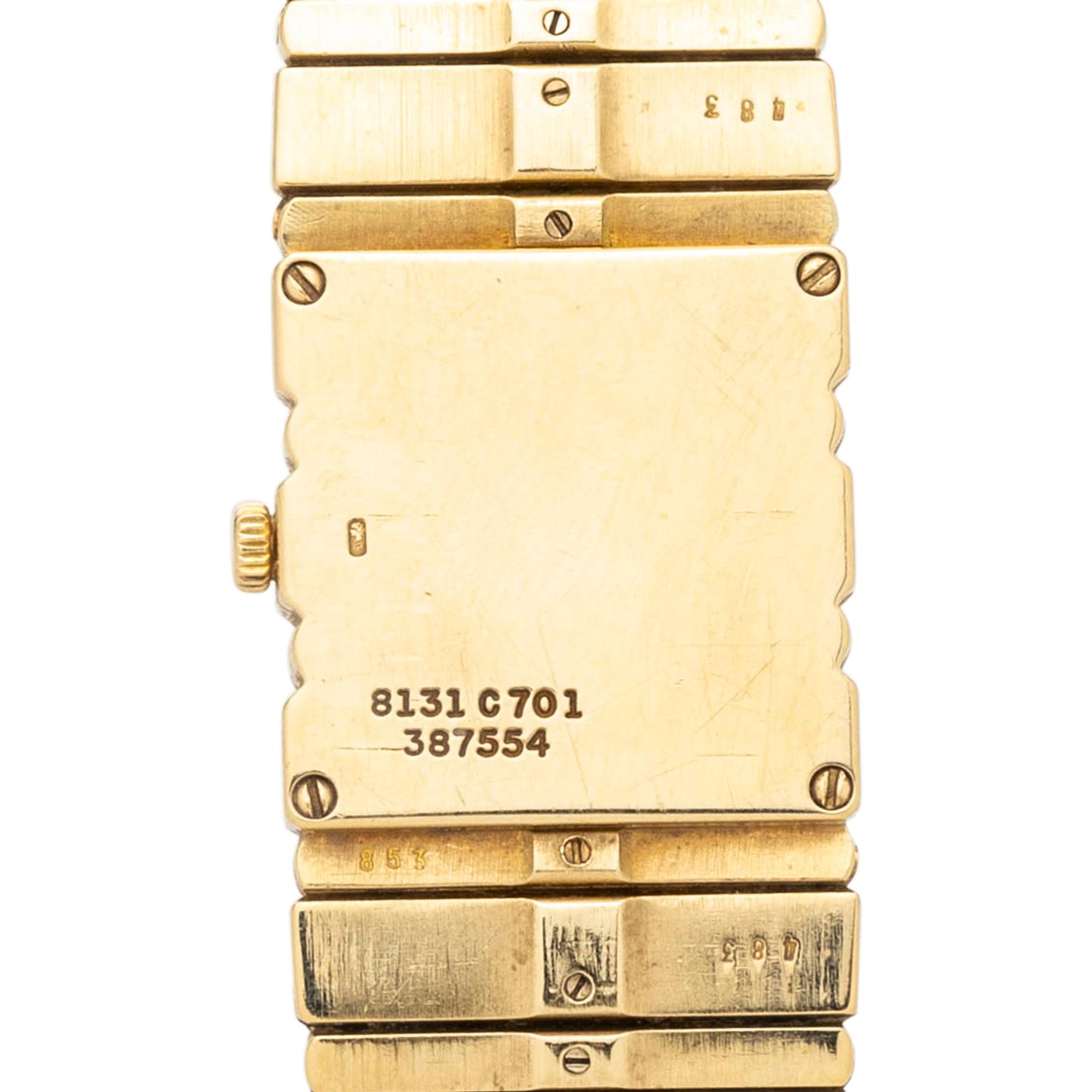 PIAGET, 18K YELLOW GOLD WATCH