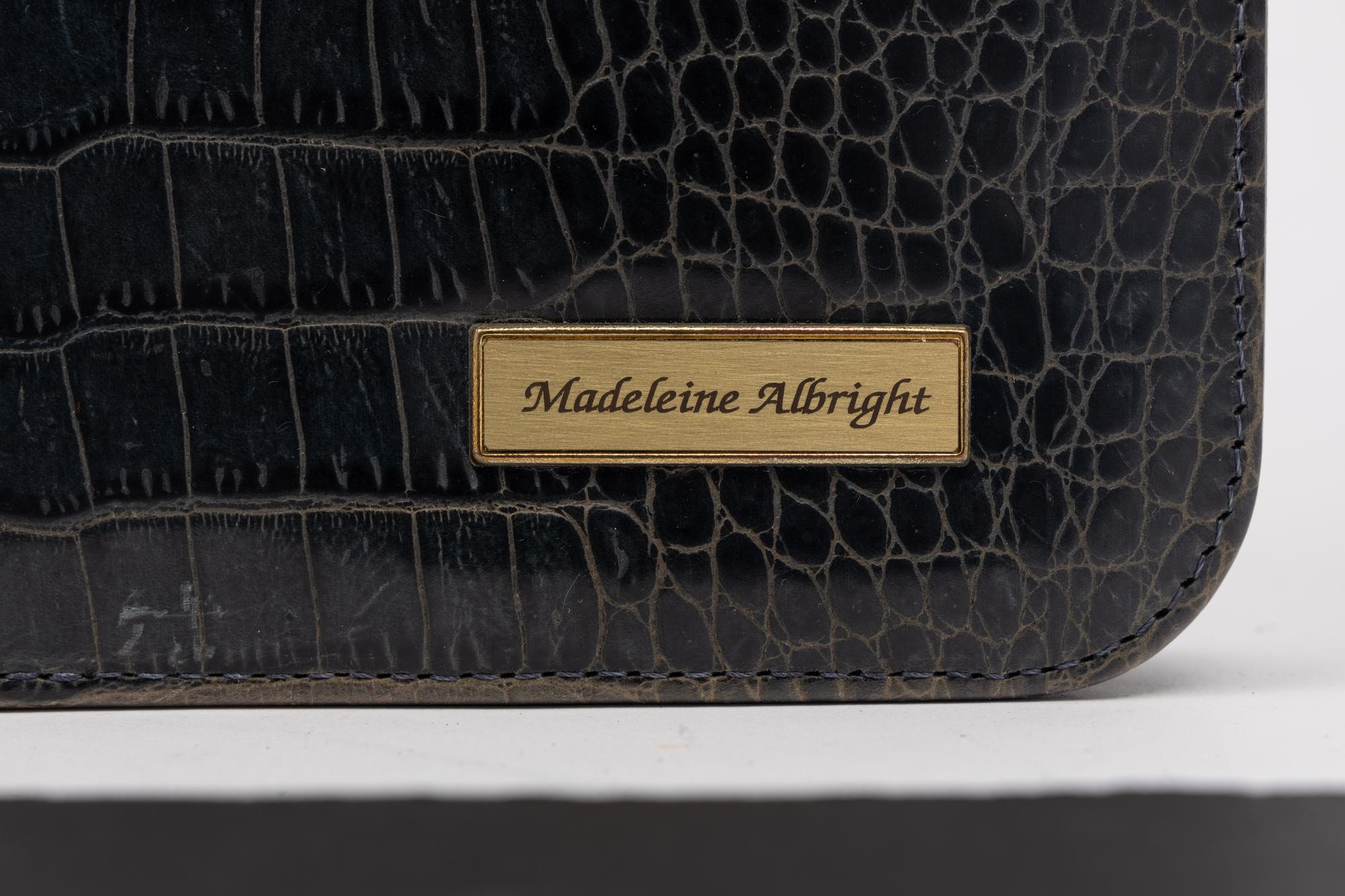 Madeleine Albright's Day Planner