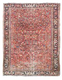 A Heriz Wool Rug