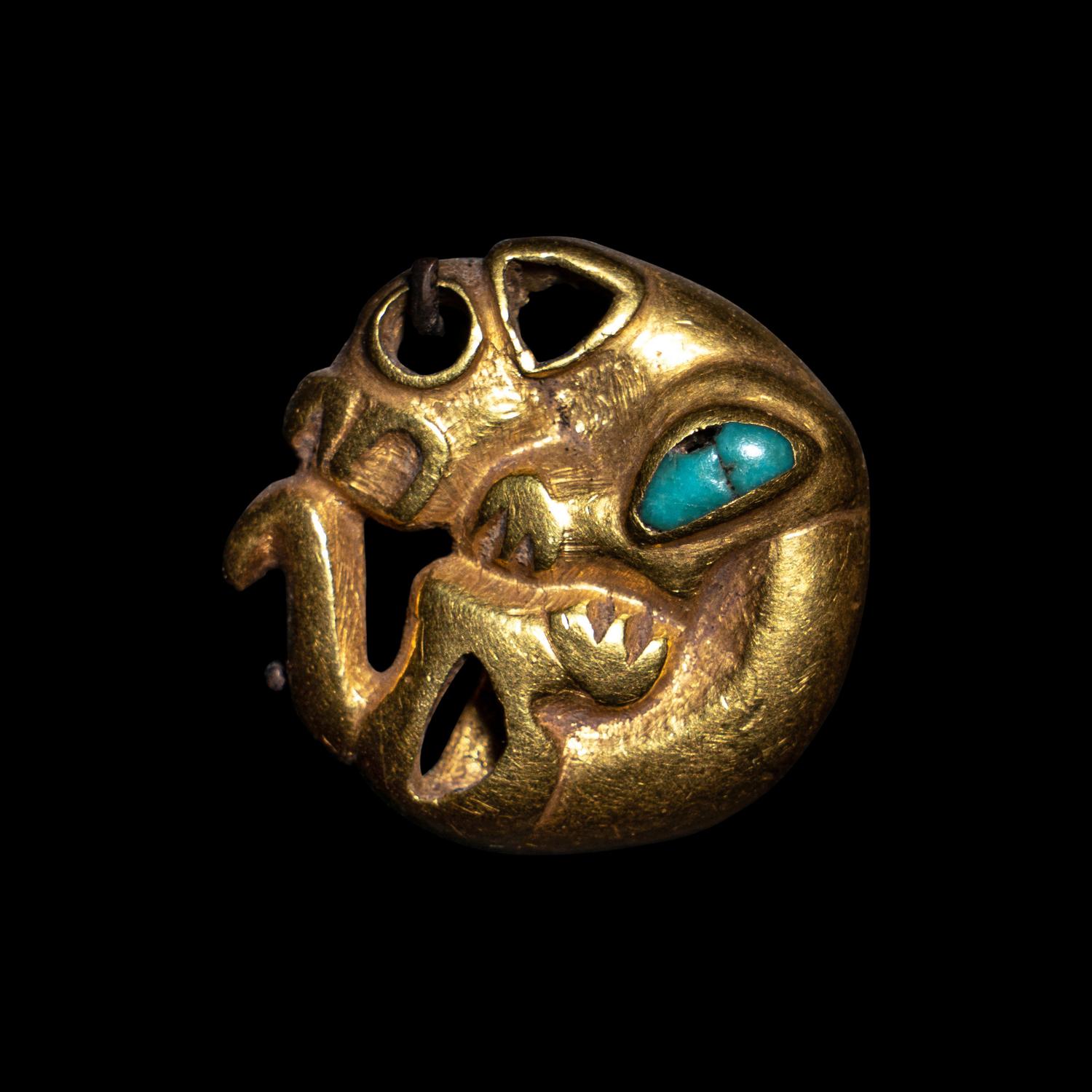 A Siberian Gold Plaque in the Form of a Leopard