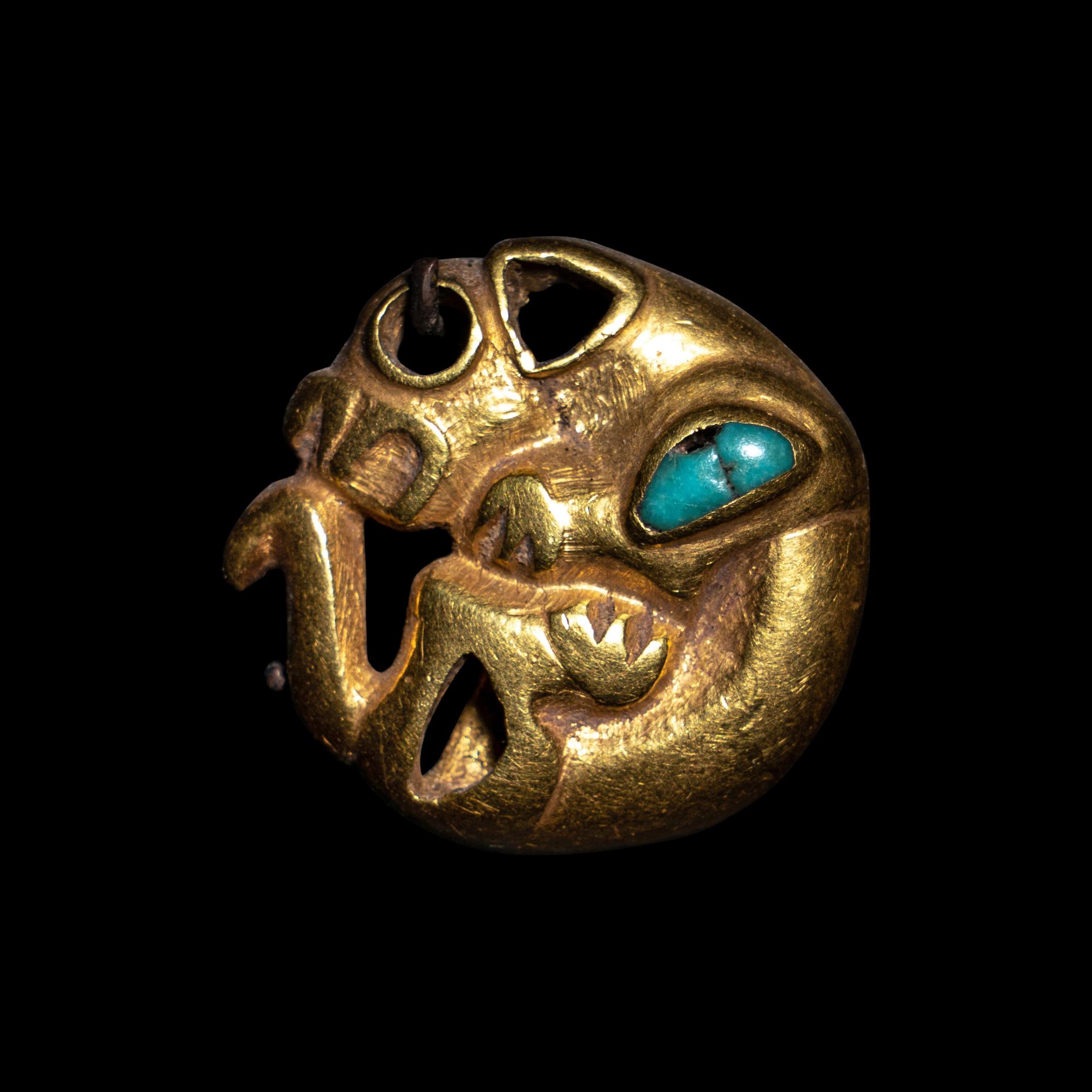 A Siberian Gold Plaque in the Form of a Leopard