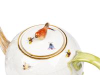 A Herend Rothschild Bird Porcelain Dinner Service