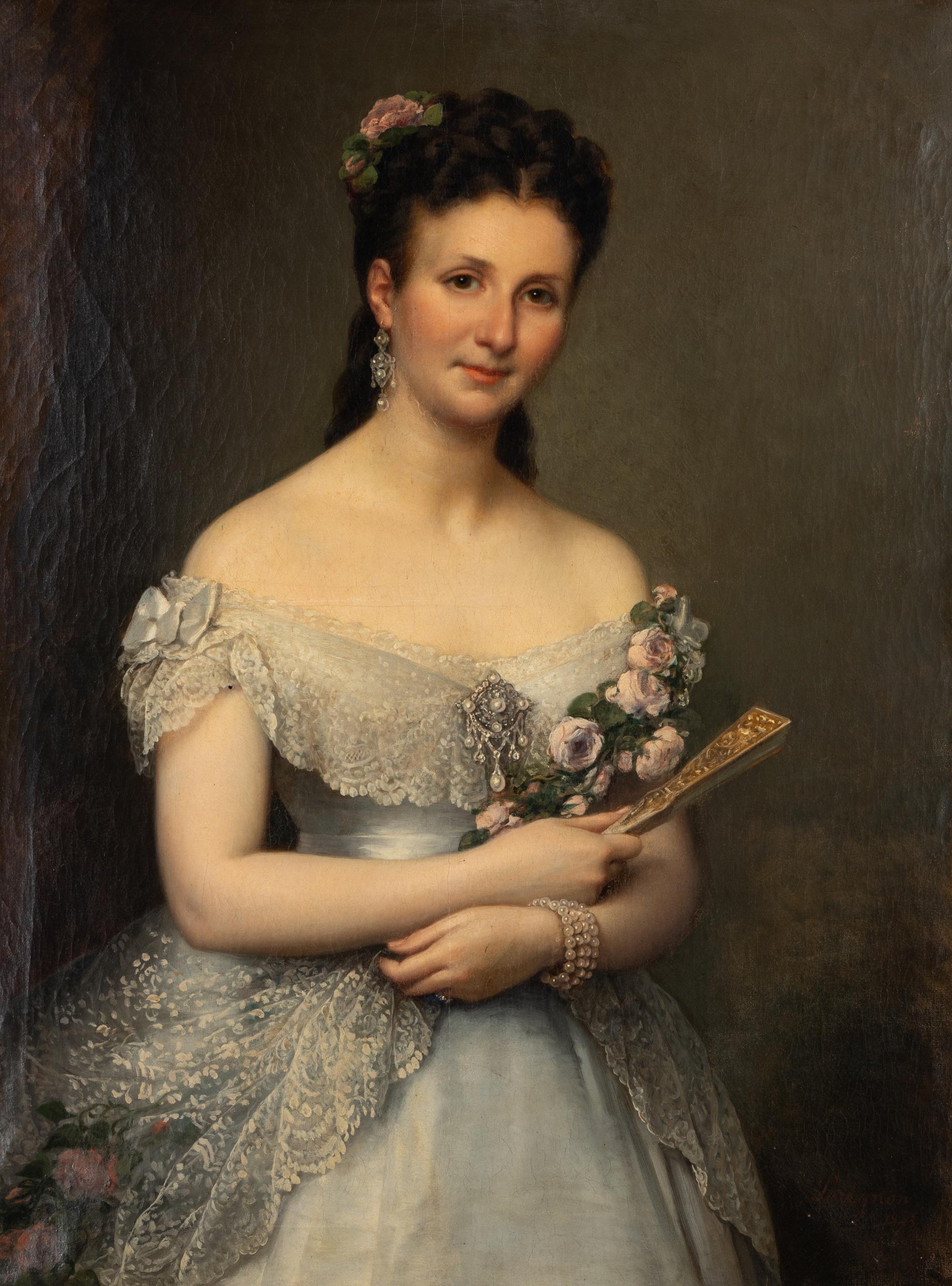 Alexis Joseph Perignon (French, 1806–1882) — Baronne d'Acher de Montgascon nee Thérèse de Beuverard de la Loyére