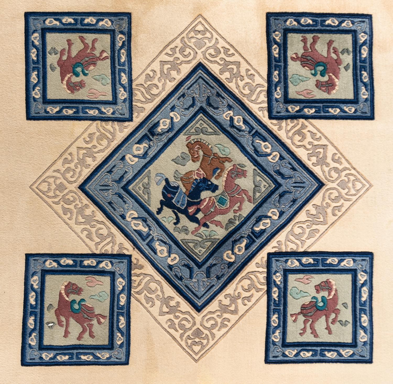 A Chinese Wool Rug