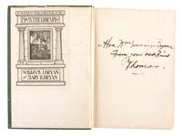 [BRYAN, William Jennings (1860-1925), his copies]. ROOSEVELT, Theodore (1858-1919). Presidential Addresses and State Papers and European Addresses. New York: The Review of Reviews Company, 1910. INSCRIBED BY ROOSEVELT TO WILLIAM JENNINGS BRYAN.