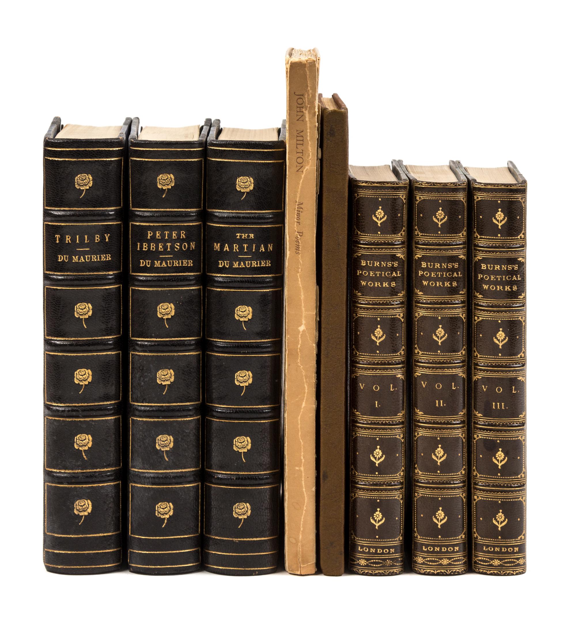 [LITERATURE AND POETRY]. A group of 4 works, comprising: