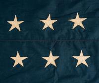 [TEXAS]. Flag of Texas [ With: ] 48-star flag.