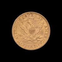 A 1900 Liberty Head $5 Gold Coin