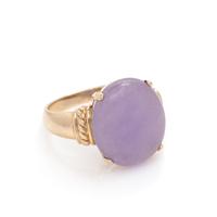 Lavender Jade Ring