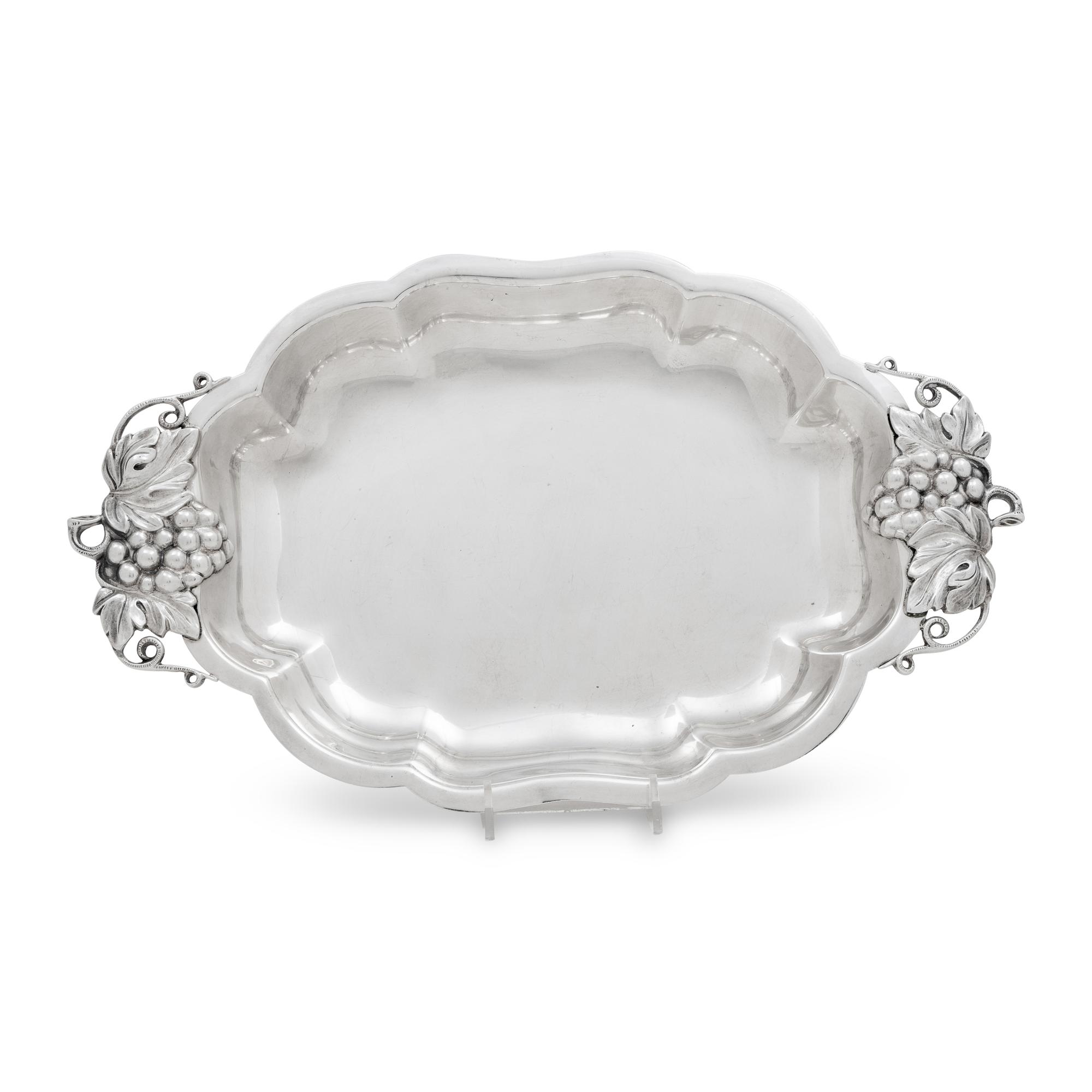 An American Silver Fruit Bowl