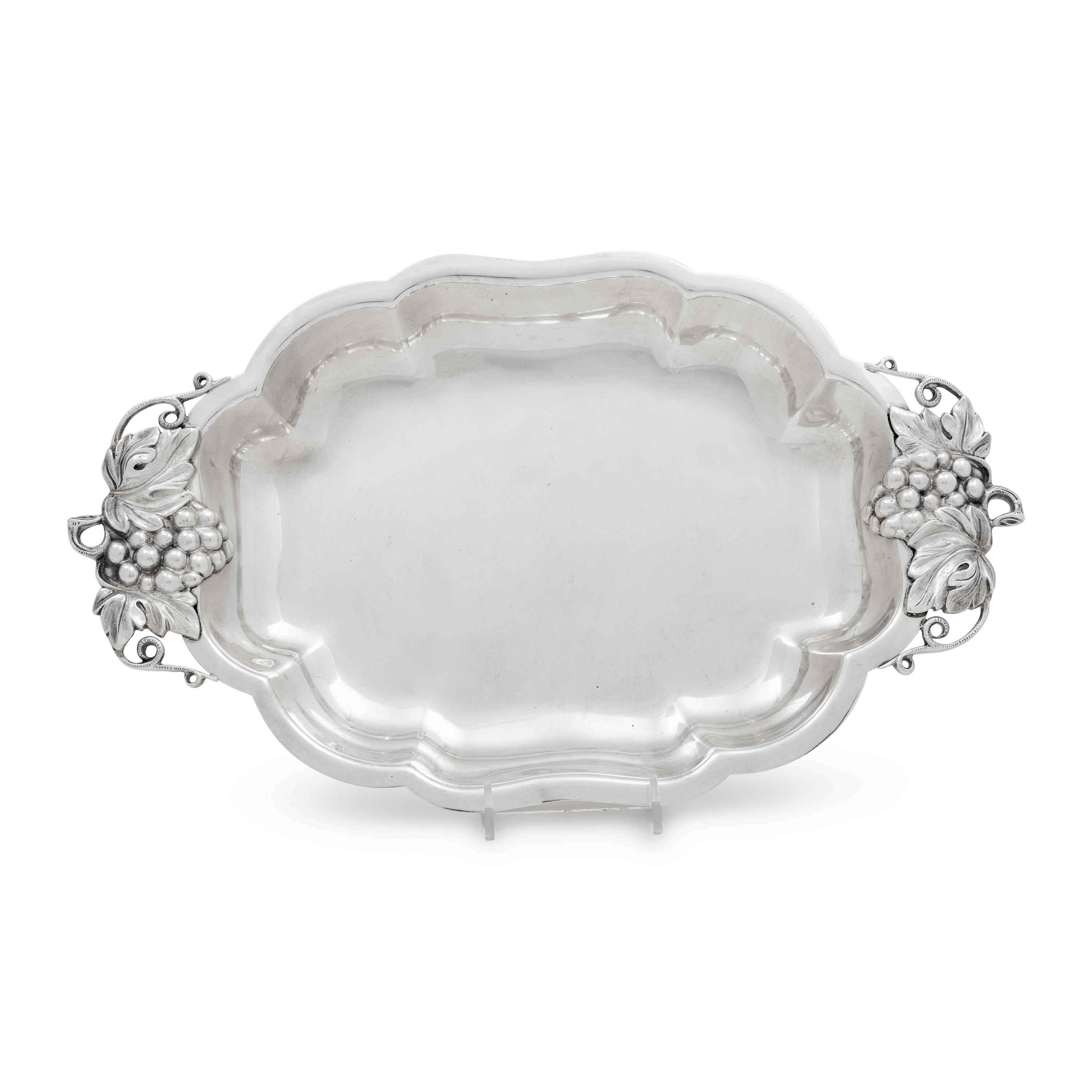 An American Silver Fruit Bowl