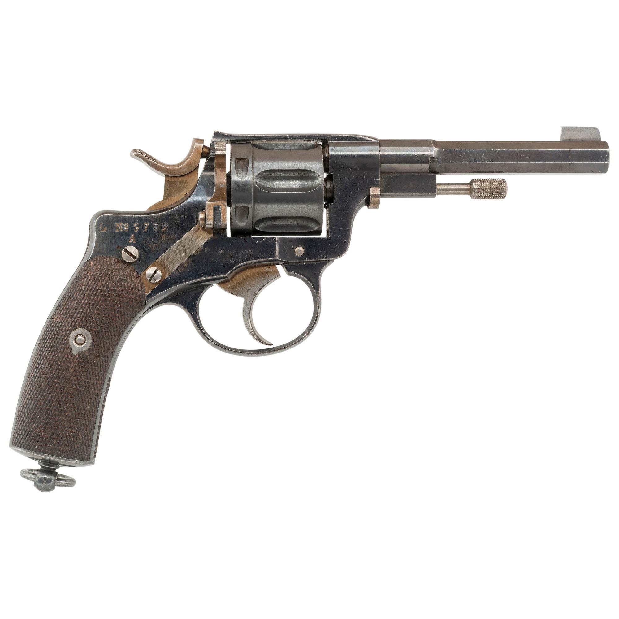 **Husqvarna Swedish Nagant Model 1887 Revolver